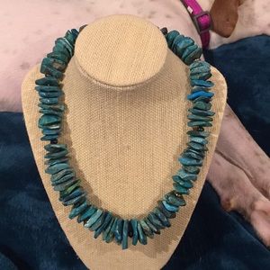 NWOT Turquoise and Sterling Silver Necklace